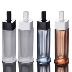 30 ml kvadratinio stiklo lašintuvas