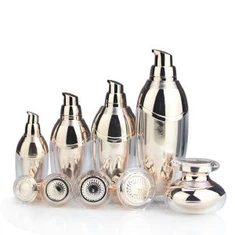 Akrilo losjono siurblys plastikinis kosmetikos butelis